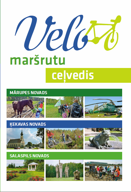 Mārupes, Ķekavas un Salaspils novadu velomaršrutu ceļvedis