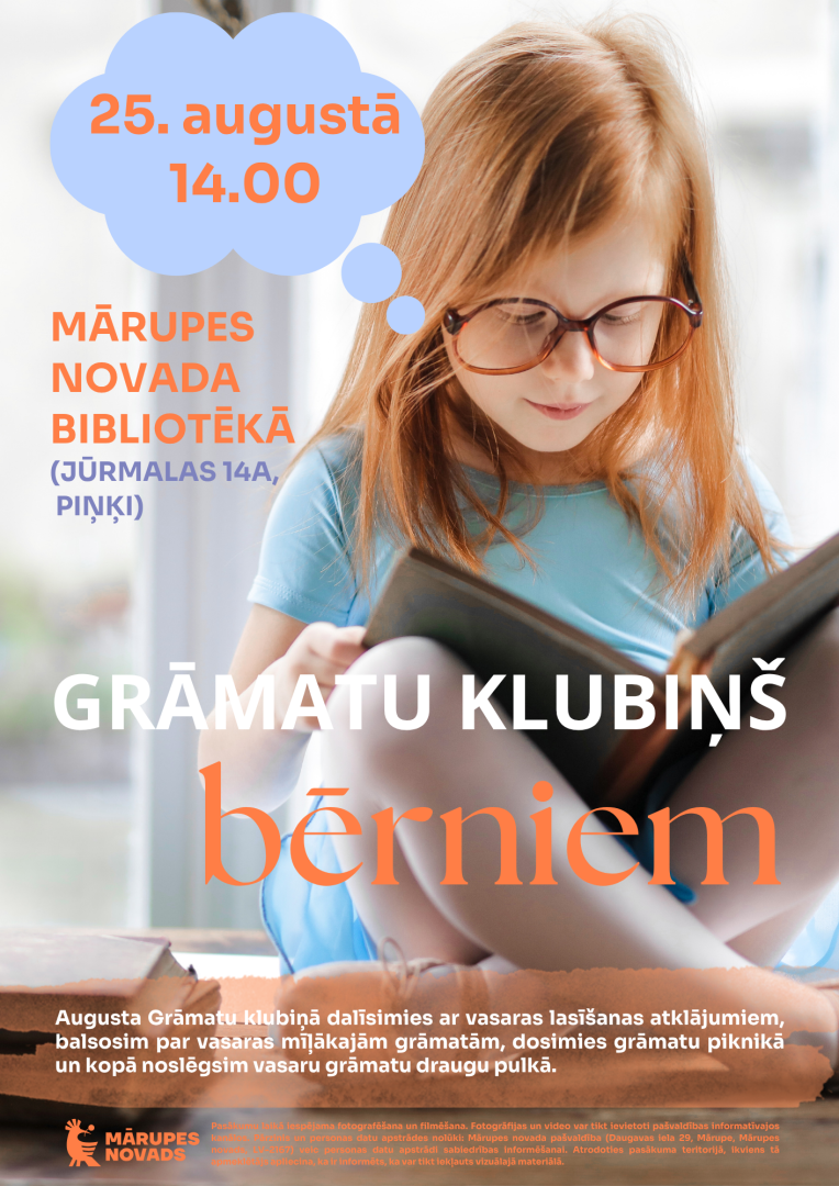 grāmatu klubiņš bērniem