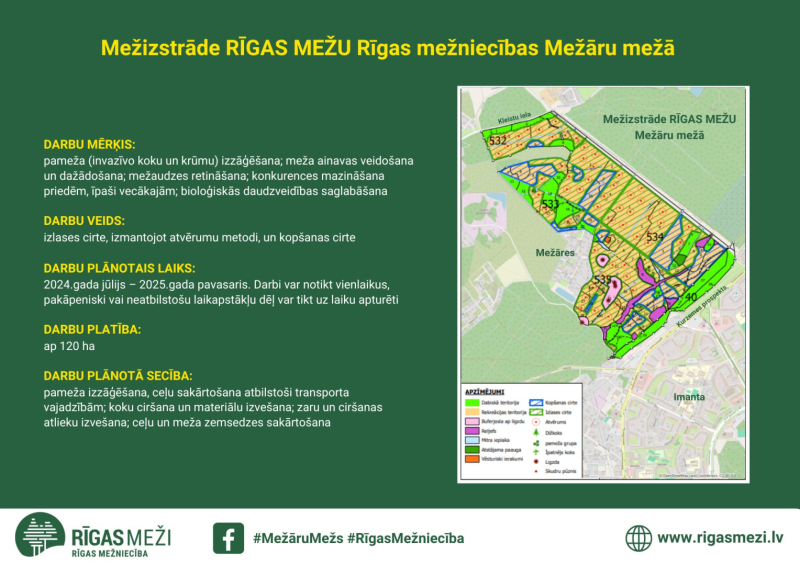 Mezares karte