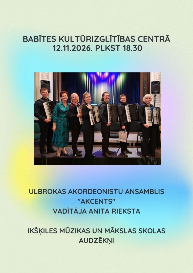Afiša par pasākumu