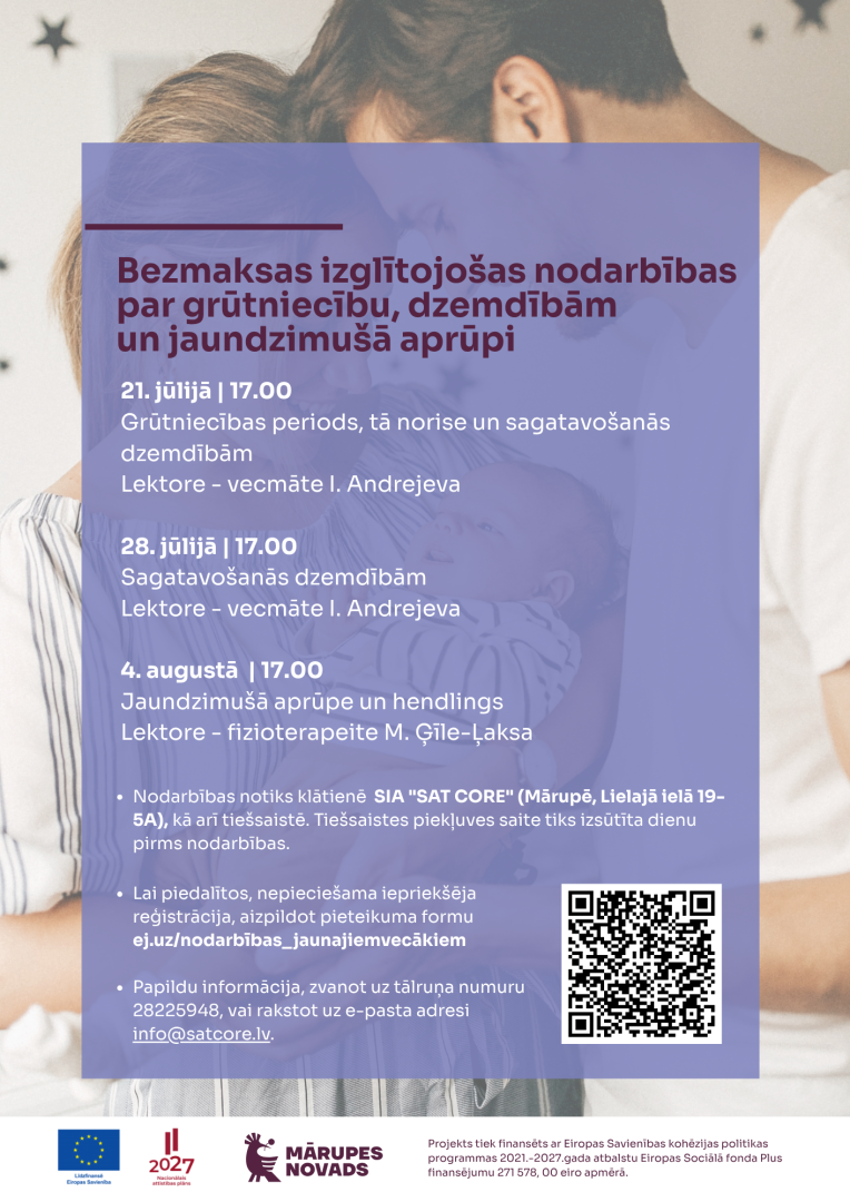 Bezmaksas izglītojošā nodarbība
