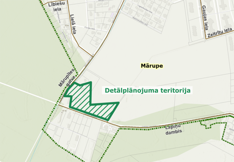 Teritorijas plāna karte