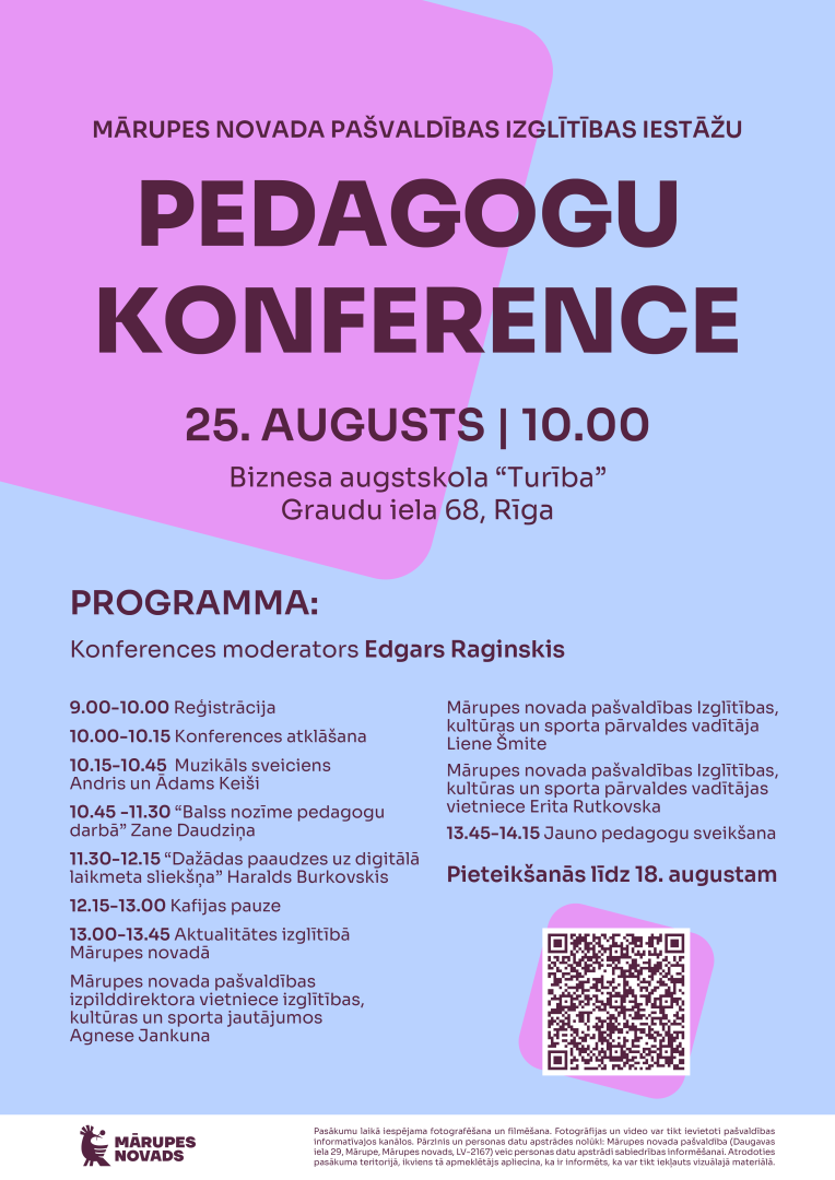 Mārupes novada pedagogu konference 2026