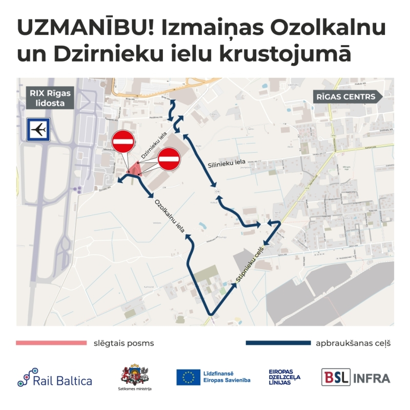 Satiksmes organizācijas izmaiņas