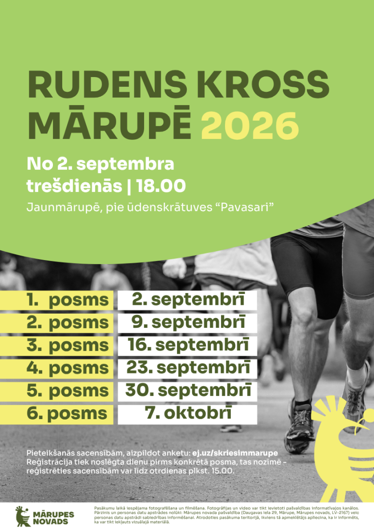 Afiša par pasākumu