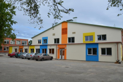 Sporta kompleksa ēka