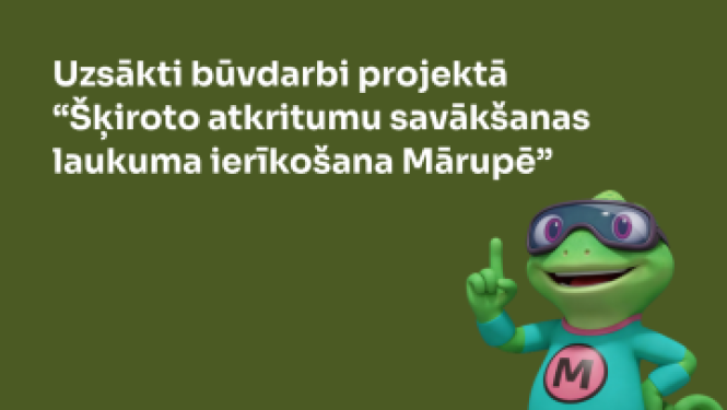Uzsākti būvdarbi