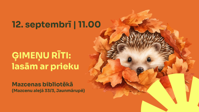 ģimeņu rīti: lasām ar prieku