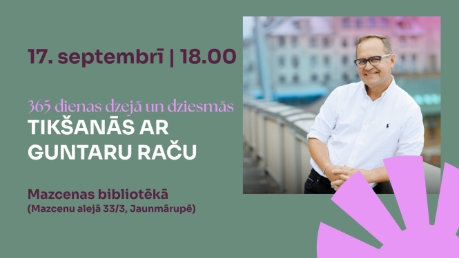 tikšanās ar Guntaru Raču