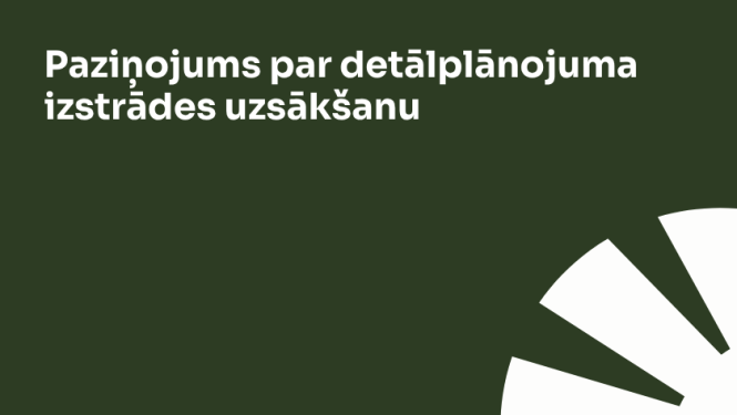 Lokālplānojuma paziņojums