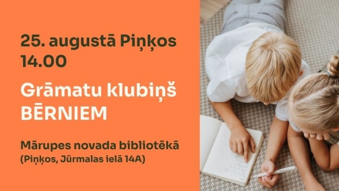 grāmatu klubiņš bērniem