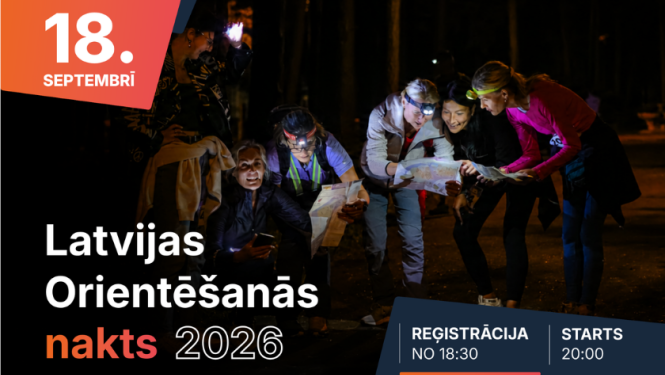 Latvijas Orientēšanās nakts 2026