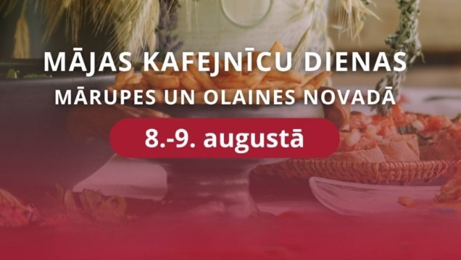 Mājas kafejnīcu dienas 2026