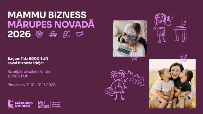 Mammu bizness Mārupes novadā 2026