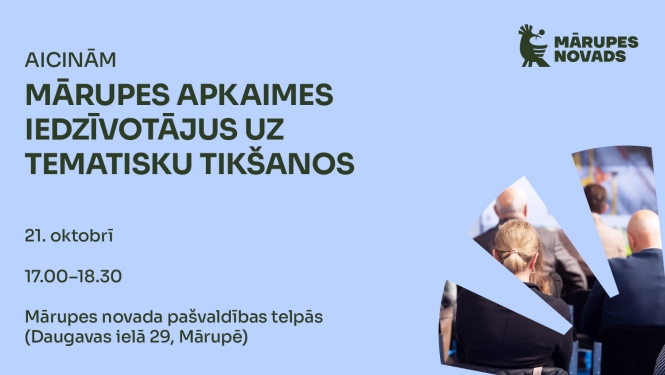 Apkaimes iedzīvotāju tikšanās