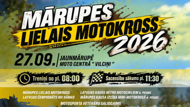 Mārupes lielais motokross 2026