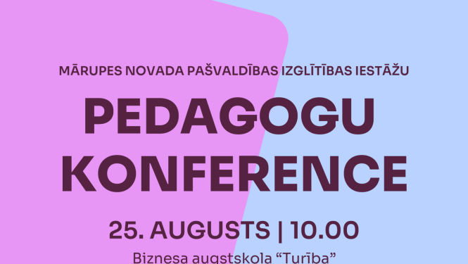 Pedagogu konference