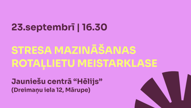 stresa mazināšanas rotaļlietu meistarklase 