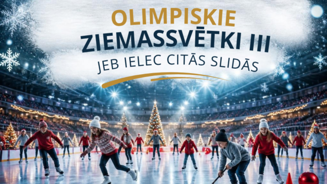 Slidošanas pasākums bērniem