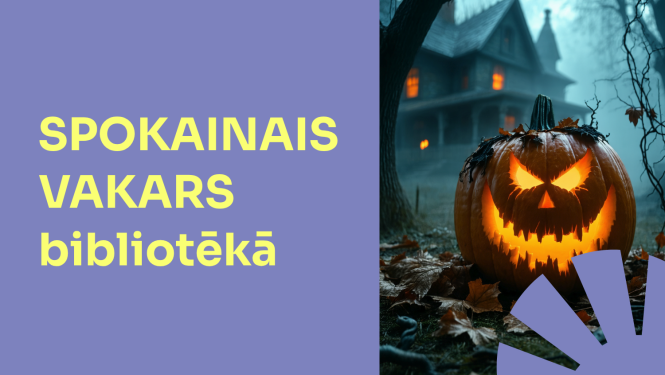 Spokainais vakars bibliotēkā
