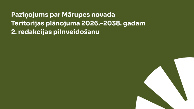 teritorijas plānojuma paziņojumi