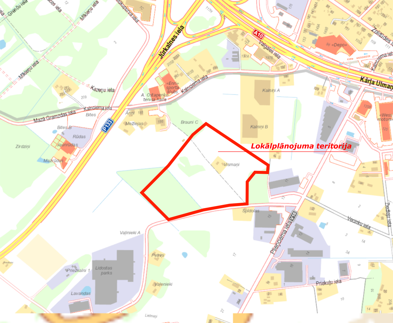 Vismaņi lokālplānojums