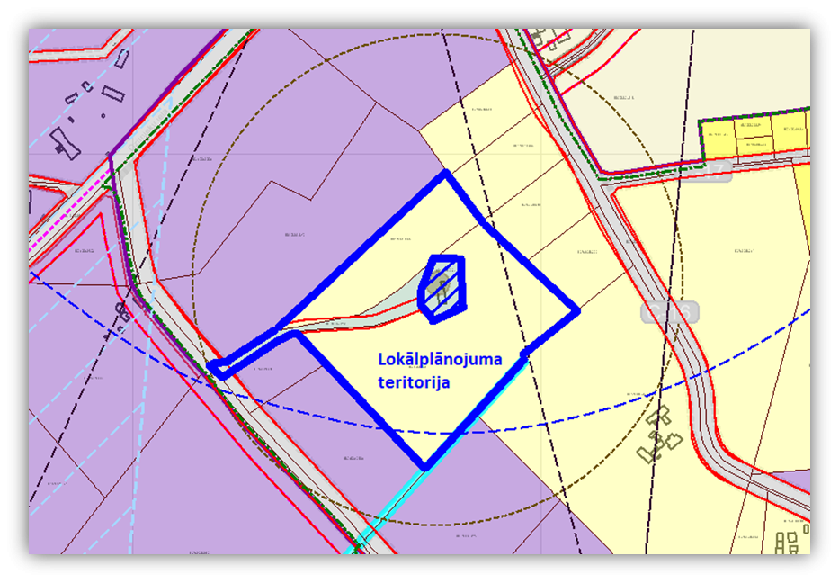 Lokālplānojuma teritorija