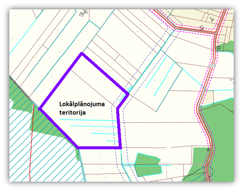Lokālplānojuma teritorija