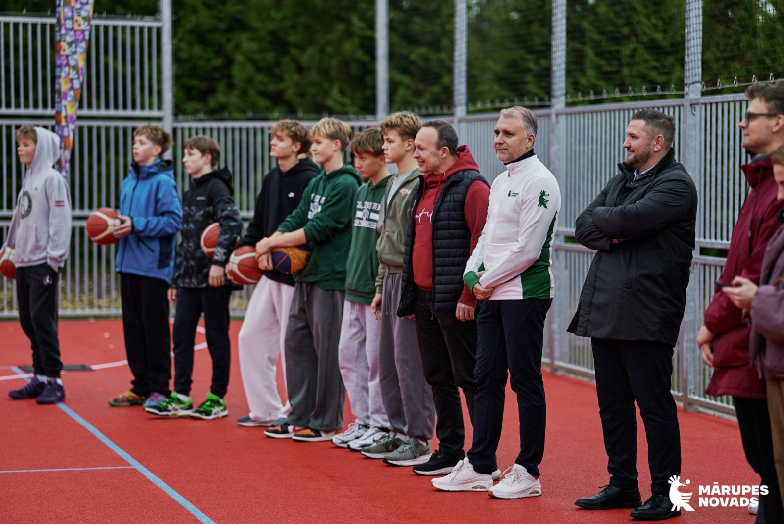 Sniķeru ielas sporta laukuma atklāšana