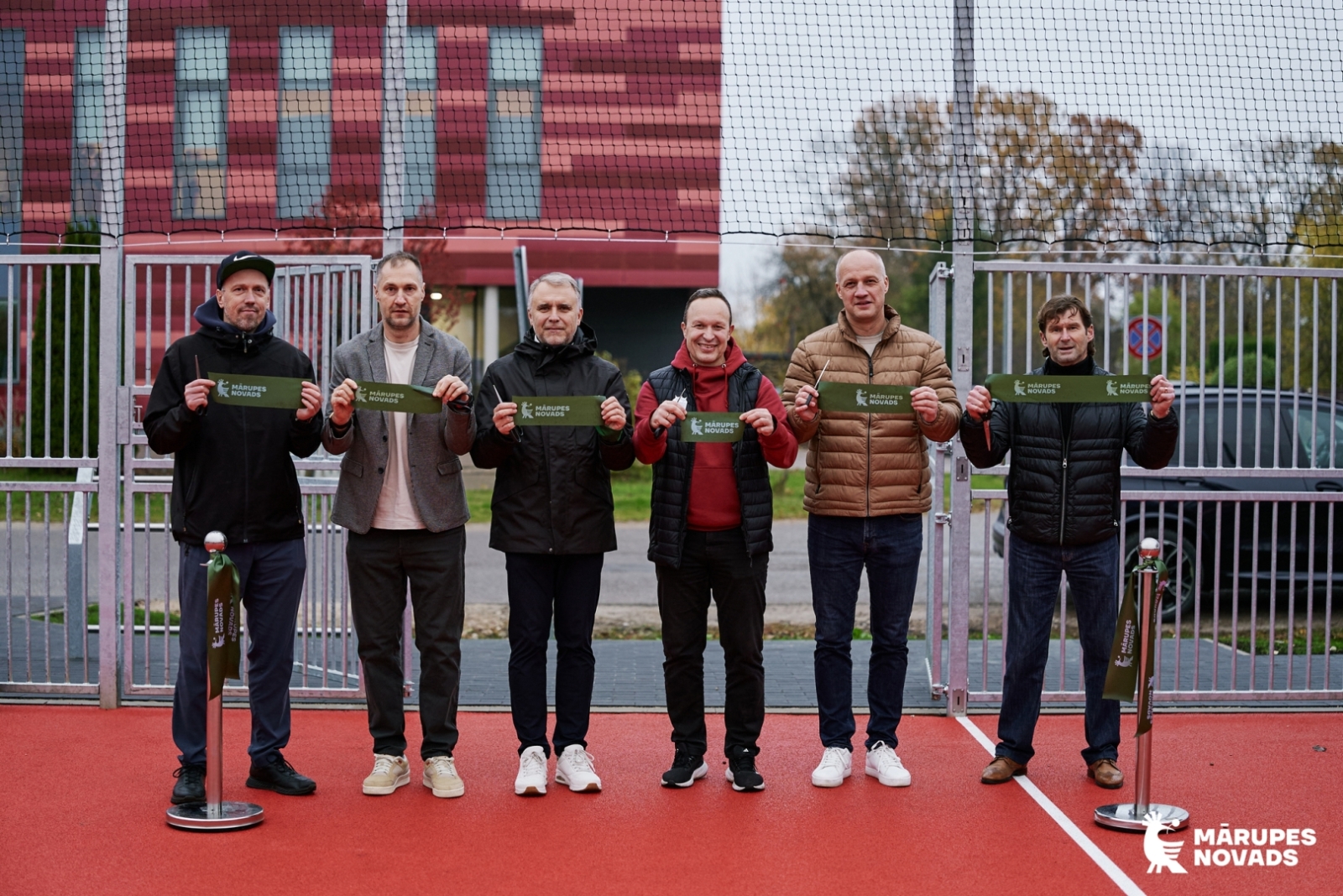 Sniķeru ielas sporta laukuma atklāšana