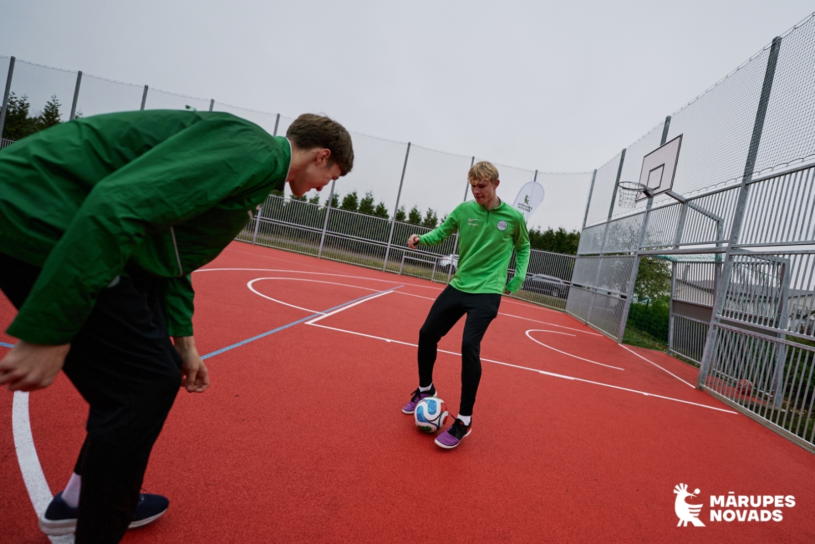 Sniķeru ielas sporta laukuma atklāšana