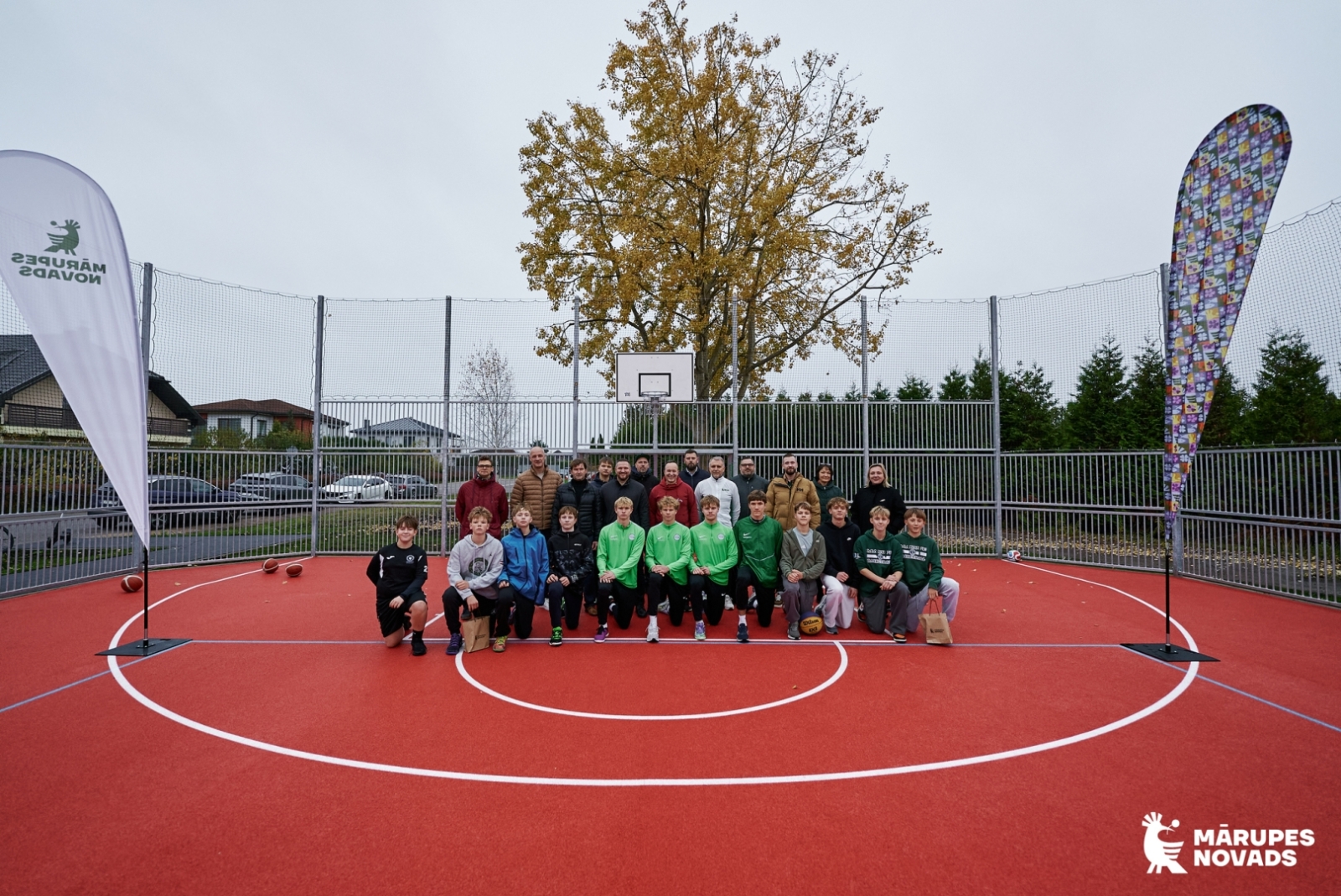 Sniķeru ielas sporta laukuma atklāšana