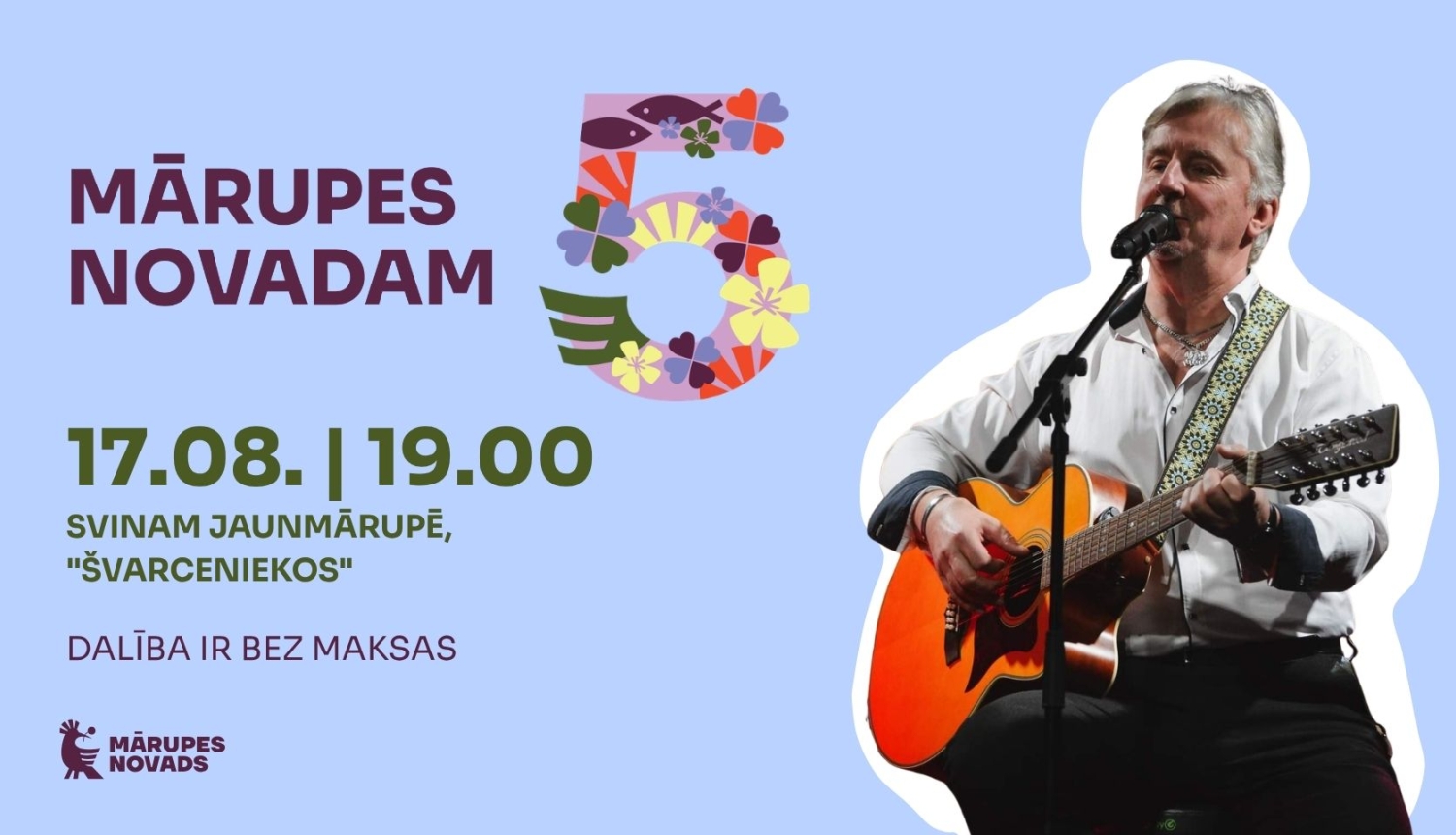17. augustā – svinam Jaunmārupē! Mārupes novadam 5!