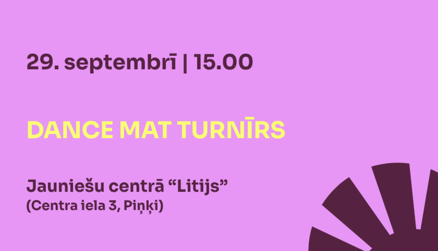 Dance Mat turnīrs 