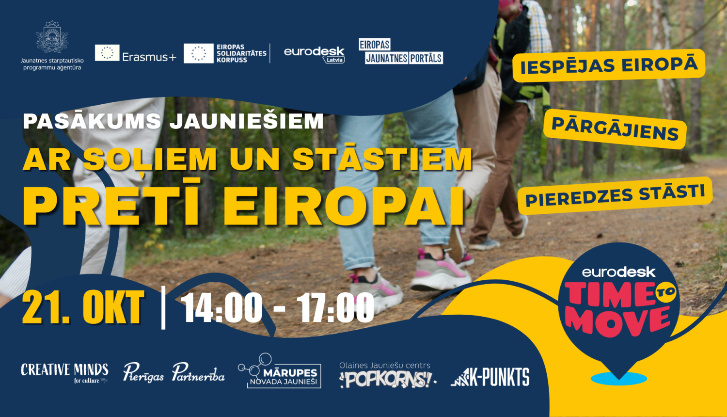 Ar soļiem un stāstiem pretī Eiropai