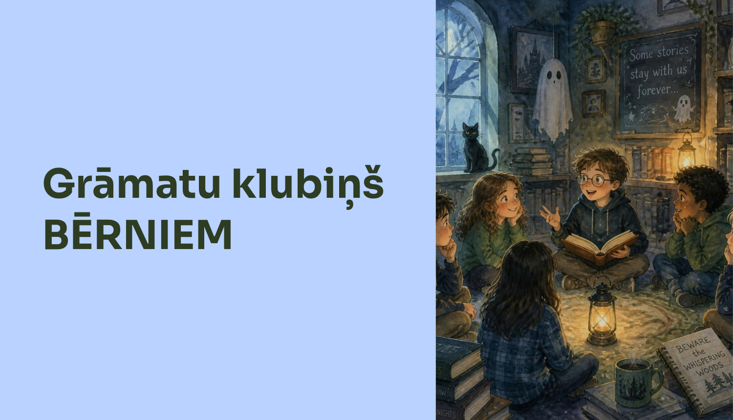 grāmatu klubiņš bērniem