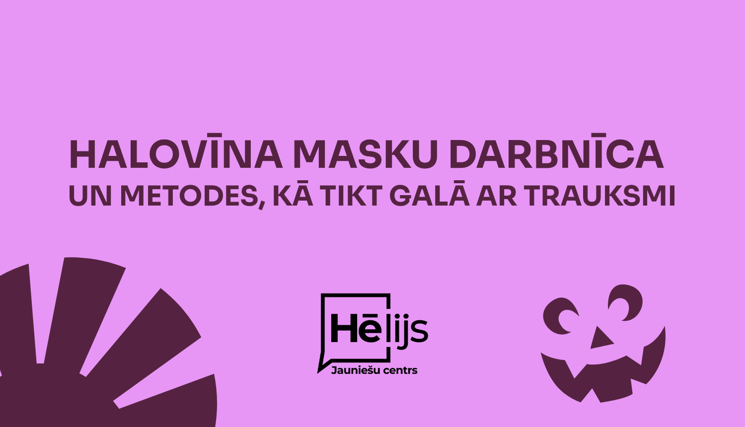 halovīna masku darbnīca