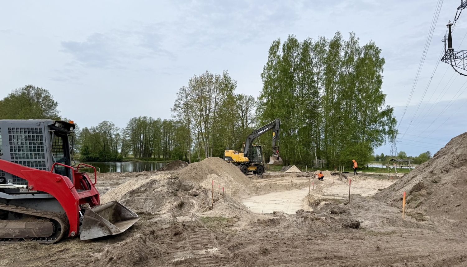 Spuņņupes labiekārtošana