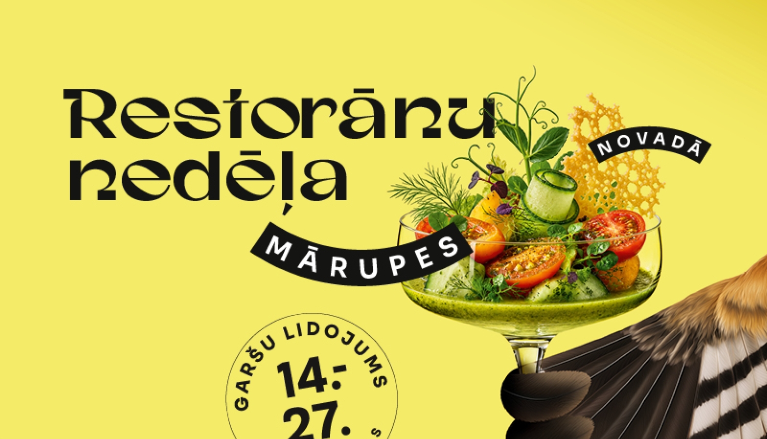 Restorānu nedēļa Mārupes novadā