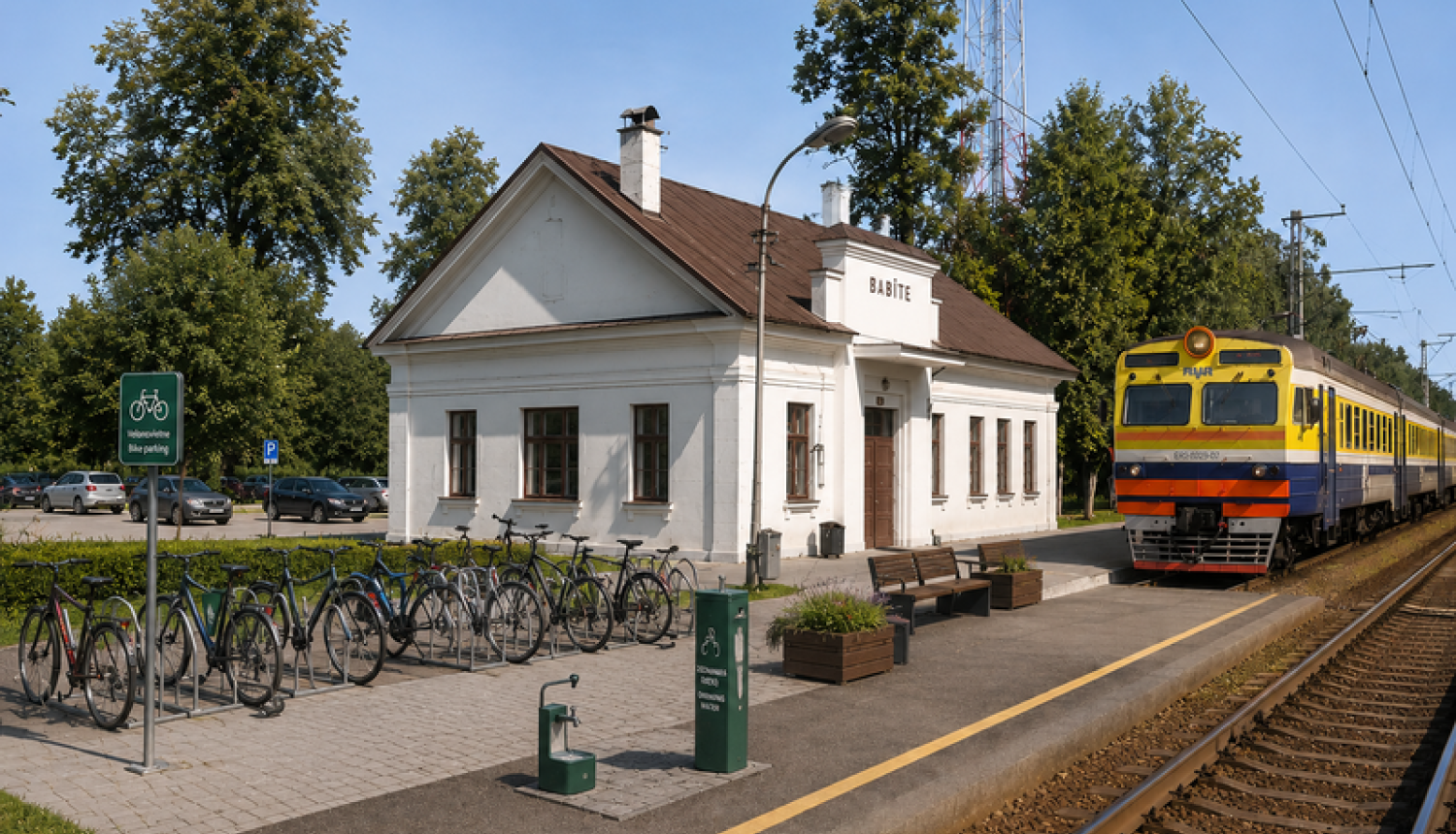 Mobilitātes punkts Babītes stacijā