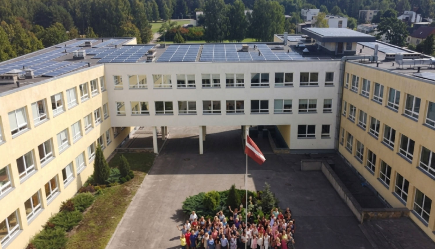 Saules paneļu uzstādīšana Babītes vsk., PII "Lienīte"