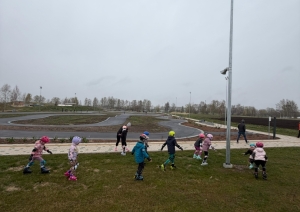 Skrituļošanas skolas nodarbība
