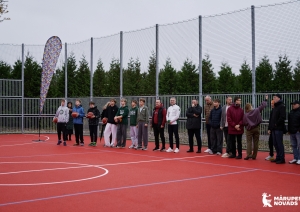 Sniķeru ielas sporta laukuma atklāšana