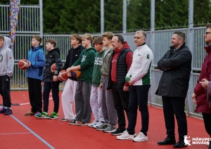 Sniķeru ielas sporta laukuma atklāšana