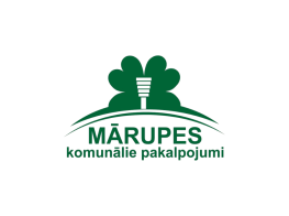 gaišs fons ar zaļu logo virsū