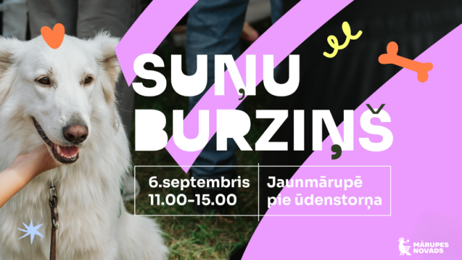 suņu burziņš 2026