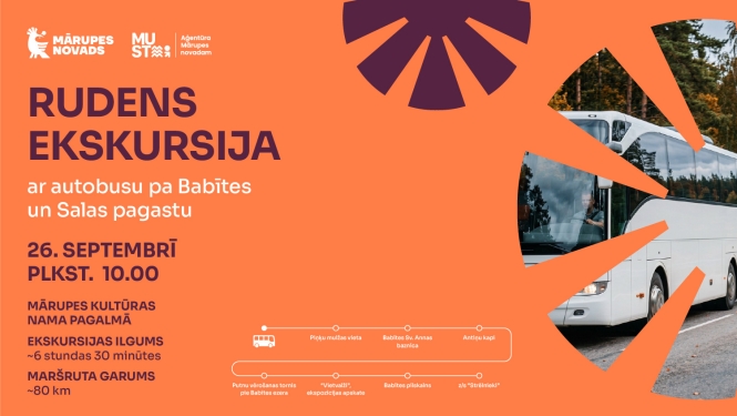 Rudens ekskursija ar autobusu