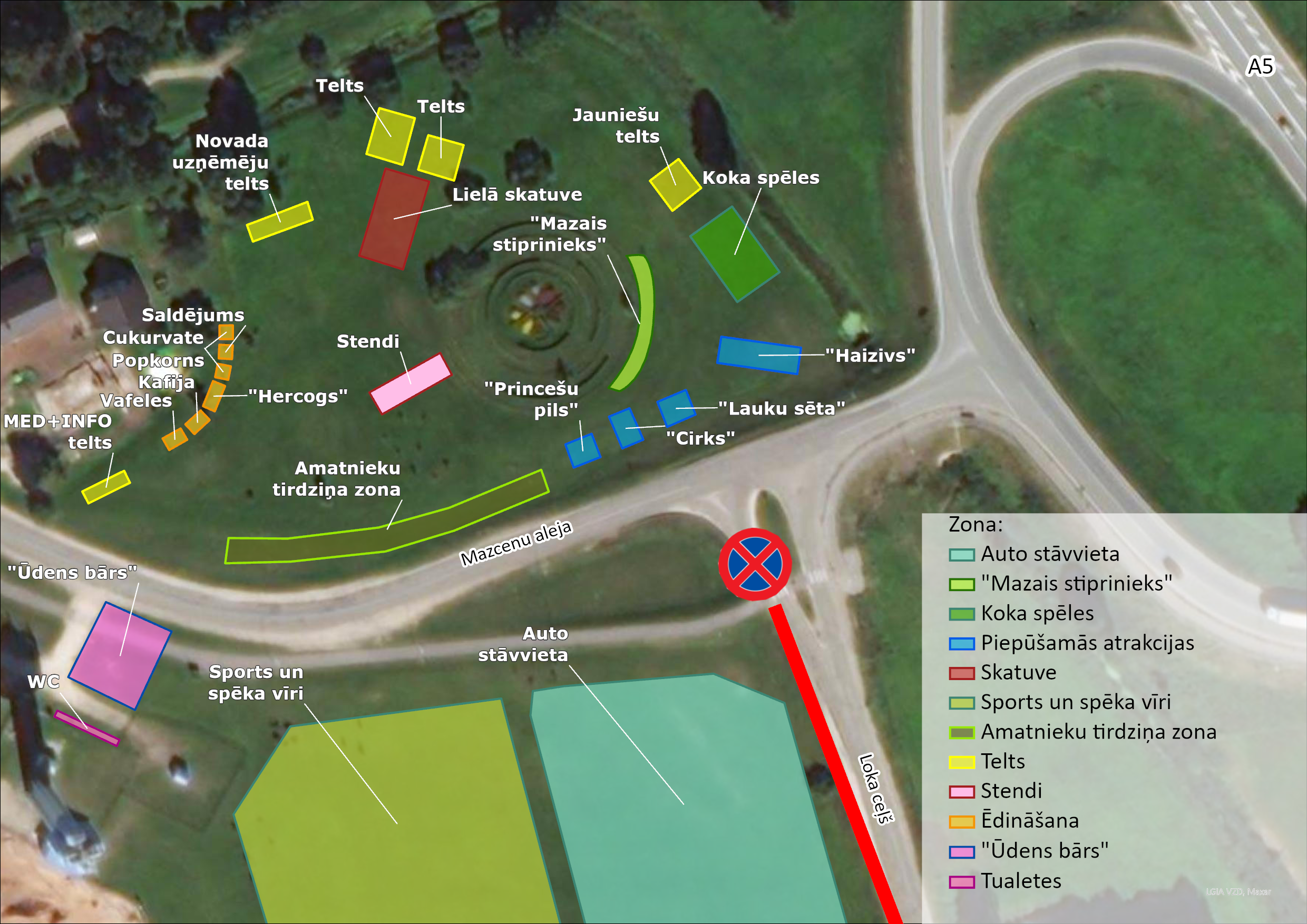 Mārupes novada svētku karte 2022 Svētku karte