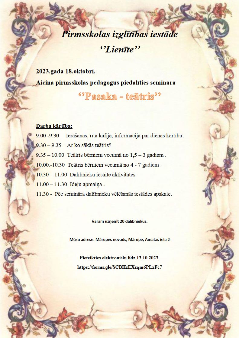 18. okt. seminārs