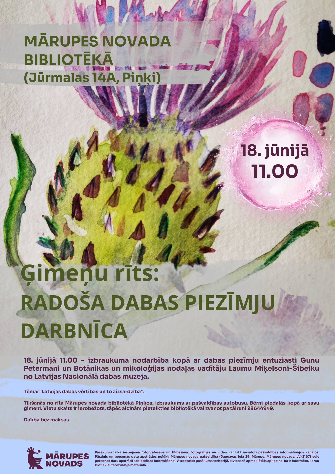 dabas piezimes